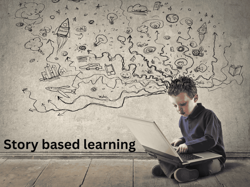 Story-based learning in digital education